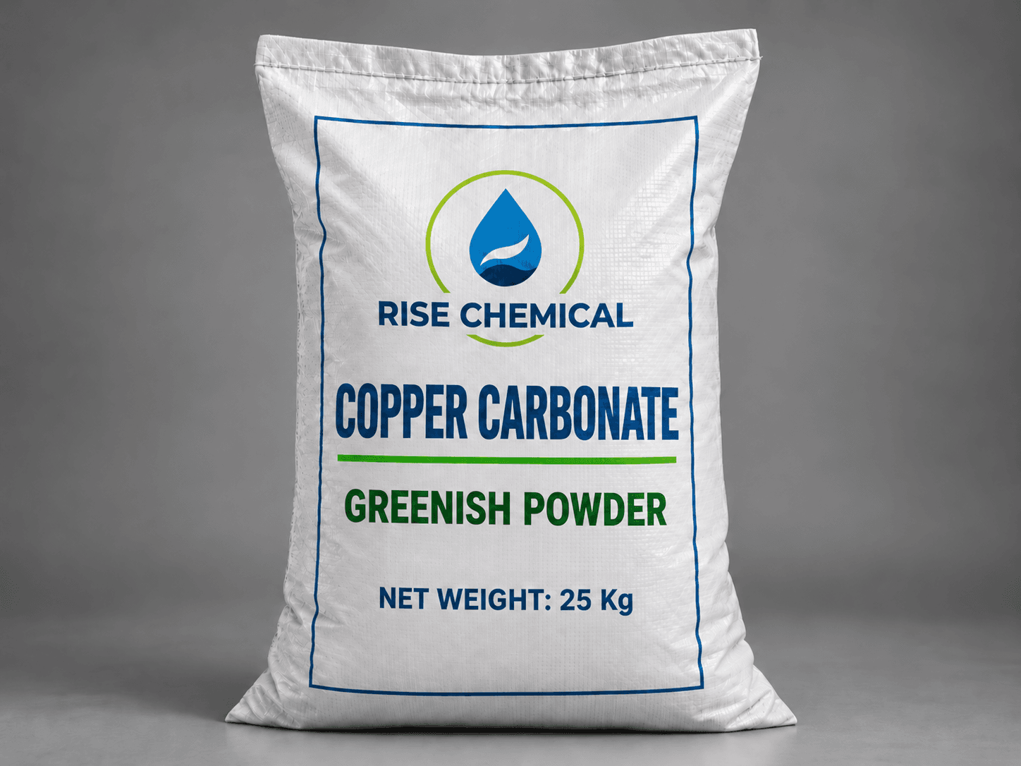 Rise Chemical copper carbonate in a 25 kg bag
