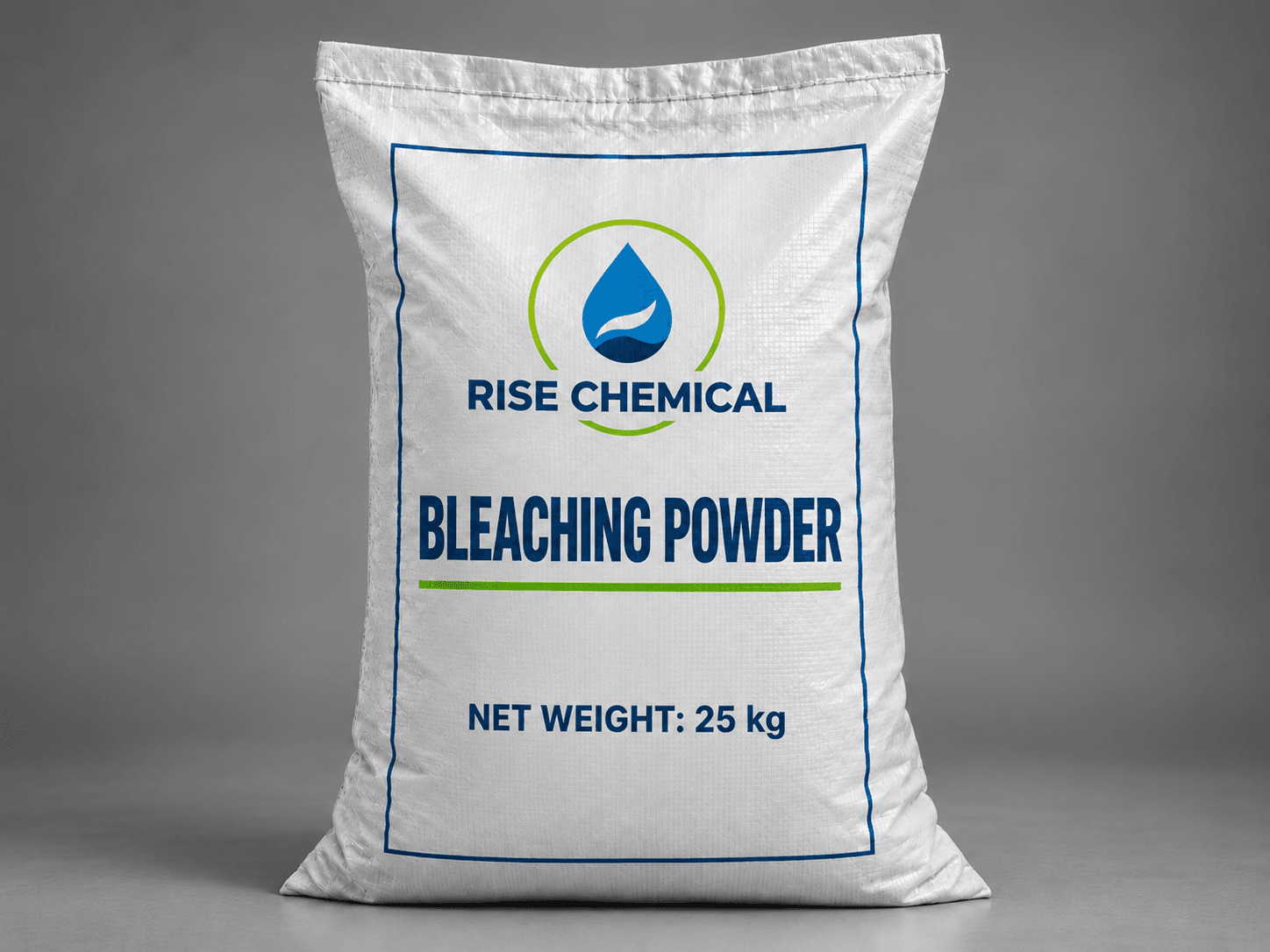 Rise Chemical bleaching powder in a 25 kg bag